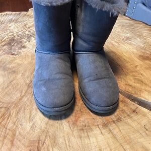 UGG Gray Suede Boots